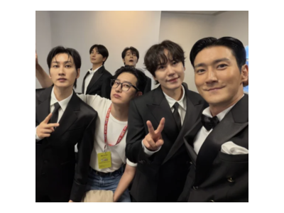 슈퍼주니어 최시원 멤버들과 만난 사진 공개